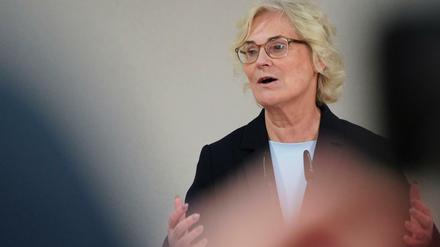 Verteidigungsministerin Christine Lambrecht