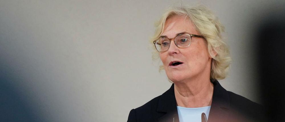 Verteidigungsministerin Christine Lambrecht