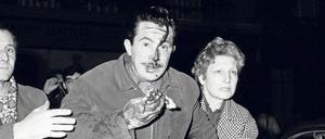 Kampf um Unabhängigkeit: Ein verletzter Demonstrant in Paris am 8. Februar 1962.