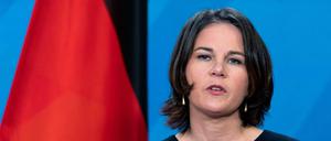 Bundesaußenministerin Annalena Baerbock (Grüne) am 20. Januar 2022 in Berlin
