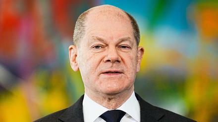 Bundeskanzler Olaf Scholz (SPD)
