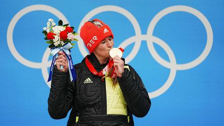 Es war Goldmedaille Nummer fünf bei Olympischen Spielen für Natalie Geisenberger.