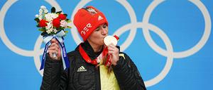 Es war Goldmedaille Nummer fünf bei Olympischen Spielen für Natalie Geisenberger. 