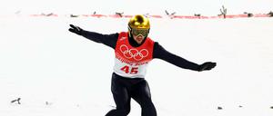 Markus Eisenbichler schied bereits nach dem ersten Durchgang aus.