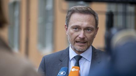 FDP-Chef und Finanzminister Christian Lindner