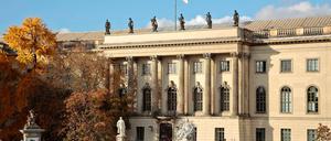 Die Humboldt-Universität zu Berlin. 