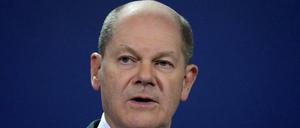 Bundeskanzler Olaf Scholz