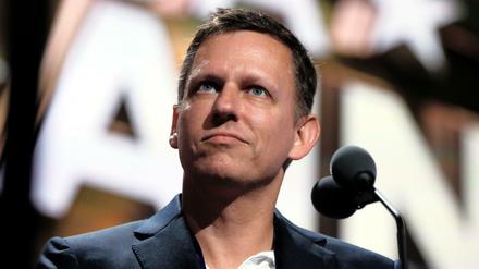 Tech-Investor Peter Thiel auf der Republican National Convention in Cleveland, 2016.