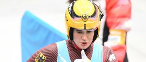 Die Schnellste. Natalie Geisenberger rodelte am Dienstag zu Gold.