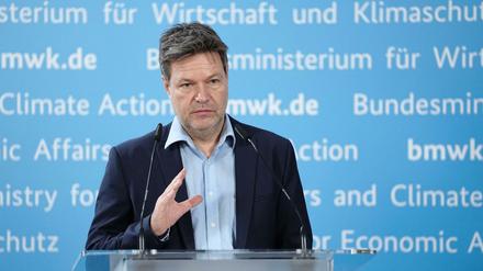 Bundeswirtschaftsminister Robert Habeck. 