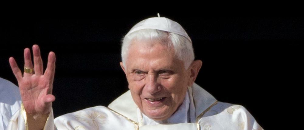 Der emeritierte Papst Benedikt XVI.