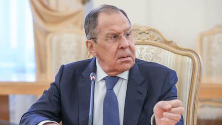 Russlands Außenminister Sergej Lawrow.