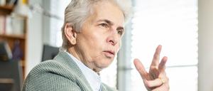 Die FDP-Politikerin Marie-Agnes Strack-Zimmermann steht dem  Verteidigungsausschuss des Bundestages vor