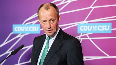 Von 2000 bis 2002 war Merz schon einmal Unionsfraktionschef.