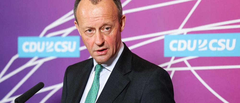 Von 2000 bis 2002 war Merz schon einmal Unionsfraktionschef.