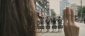 Protest gegen die Militärjunta in "Myanmar Diaries".