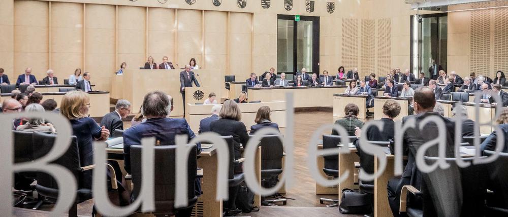 Der Bundesrat: Wenn die Ampel mit der Gesetzgebung beginnt, wird er wieder wichtiger.