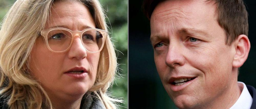 SPD-Spitzenkandidatin Anke Rehlinger kann sich Chancen auf einen Wahlsieg gegen Saarlands Ministerpräsident Tobias Hans (CDU) ausrechnen.