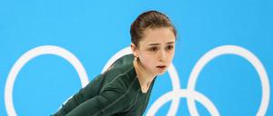 Kamila Walijewa steht mit 15 Jahren gehörig unter Druck.