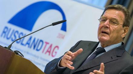 Der Ex-Bundeskanzler Gerhard Schröder (SPD).