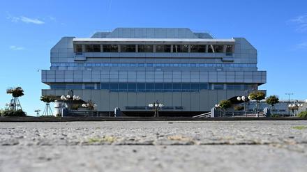 Wie ein Raumschiff: das Internationale Congress Centrum (ICC), 1979 erbaut.