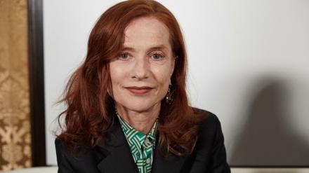 Die französische Schauspielerin Isabelle Huppert.
