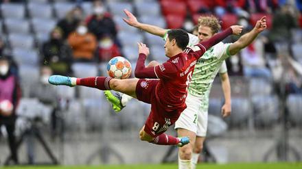 Auf Robert Lewandowski war mal wieder Verlass.
