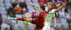 Auf Robert Lewandowski war mal wieder Verlass.