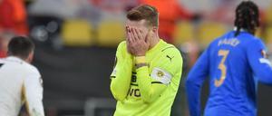 Marco Reus und der BVB haben kaum noch Chancen auf das Erreichen der nächsten Runde. 