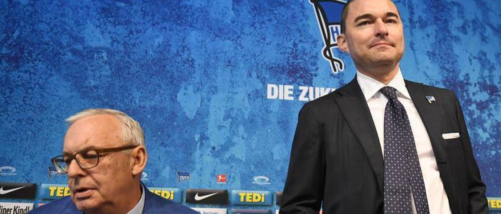 Unterschiedliche Ziele im Blick? Zumindest ist sich Lars Windhorst, ob die Vereinsführung um Werner Gegenbauer wirklich mitzieht.