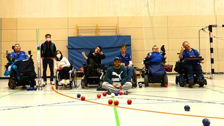 Das Para-Boccia "Team Inklusivo" aus Lichtenberg. 