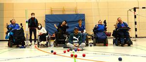 Das Para-Boccia "Team Inklusivo" aus Lichtenberg. 