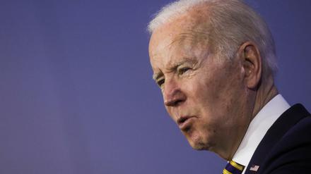 US-Präsident Joe Biden verschärft den Ton im Russland-Ukraine-Konflikt.
