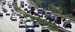 Autobahn A7 an der Rader Hochbrücke (Archivbild)