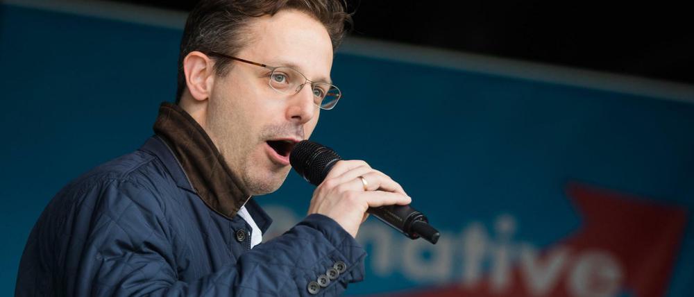 Marcus Pretzell, damals Chef des AfD-Landesverbands Nordrhein-Westfalen, hatte den Kongress organisiert.