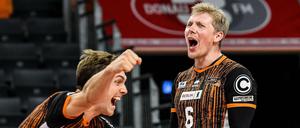 Auf Sergej Grankin (re.) und seine Teamkollegen wartet in der Champions League ein ganz harter Brocken.