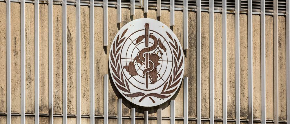Das Logo der Weltgesundheitsorganisation
