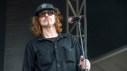 Mark Lanegan 2019 auf dem Sonic Temple Art and Music Festival in Columbus, Ohio. Lanegan starb am Dienstag im Alter von 57 Jahren in Irland.