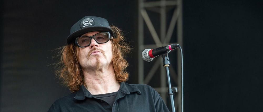 Mark Lanegan 2019 auf dem Sonic Temple Art and Music Festival in Columbus, Ohio. Lanegan starb am Dienstag im Alter von 57 Jahren in Irland.