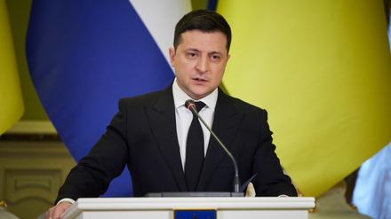 Der ukrainische Präsident Wolodymyr Selenskyj rechnet nicht damit, dass Russland angreift.