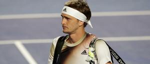 Alexander Zverev muss nach seinem Wutausbruch beim Tennisturnier in Acapulco seine Sachen packen.