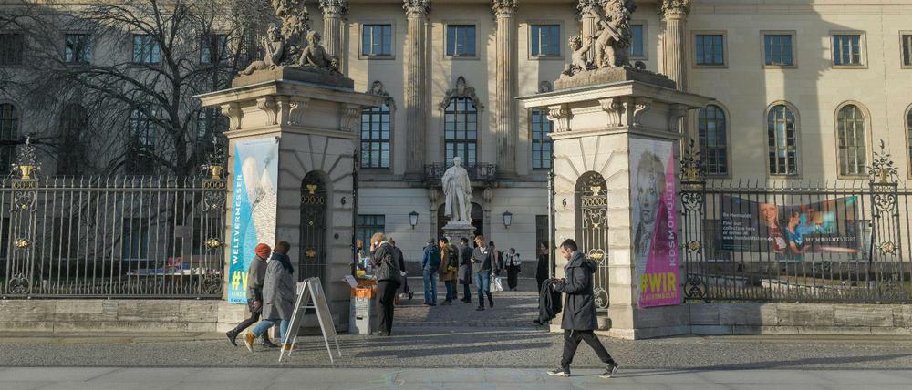 Die Humboldt-Universität zu Berlin.