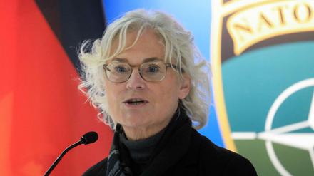 Verteidigungsministerin Christine Lambrecht.