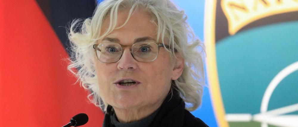 Verteidigungsministerin Christine Lambrecht.