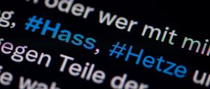 Hass im Internet (Symbolbild)