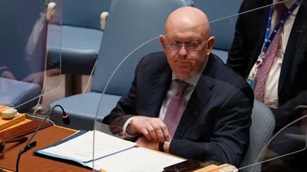 Wassili Nebensja, Russlands Botschafter bei den Vereinten Nationen 