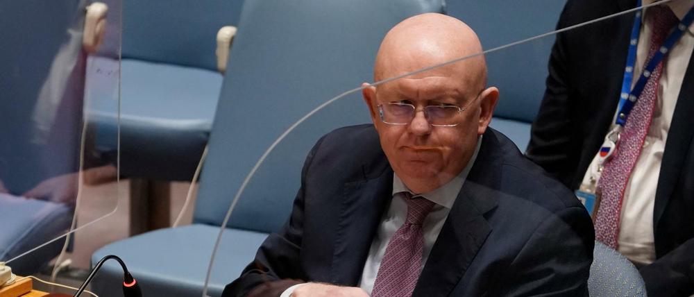 Wassili Nebensja, Russlands Botschafter bei den Vereinten Nationen
