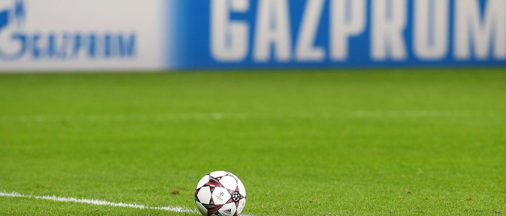 Gazprom zählt zu den Großsponsoren der Uefa Champions League.
