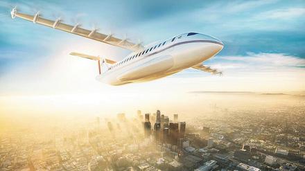 Batterie-elektrische Flugzeuge brauchen ein neues Design, um auch im Langsamflug stabil zu bleiben. Denn da sie keinen Sprit verbrennen, sind sie bei der Landung nicht leichter als beim Start.