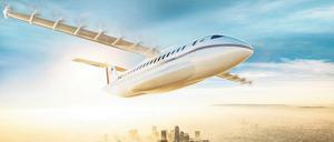 Batterie-elektrische Flugzeuge brauchen ein neues Design, um auch im Langsamflug stabil zu bleiben. Denn da sie keinen Sprit verbrennen, sind sie bei der Landung nicht leichter als beim Start.